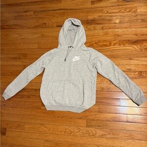 Nike Light Gray Pullover Hoodie